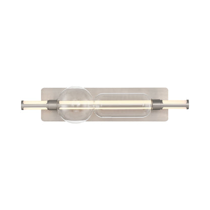 Lucent LED Bath Vanity Light in Satin Nickel (26-Inch).