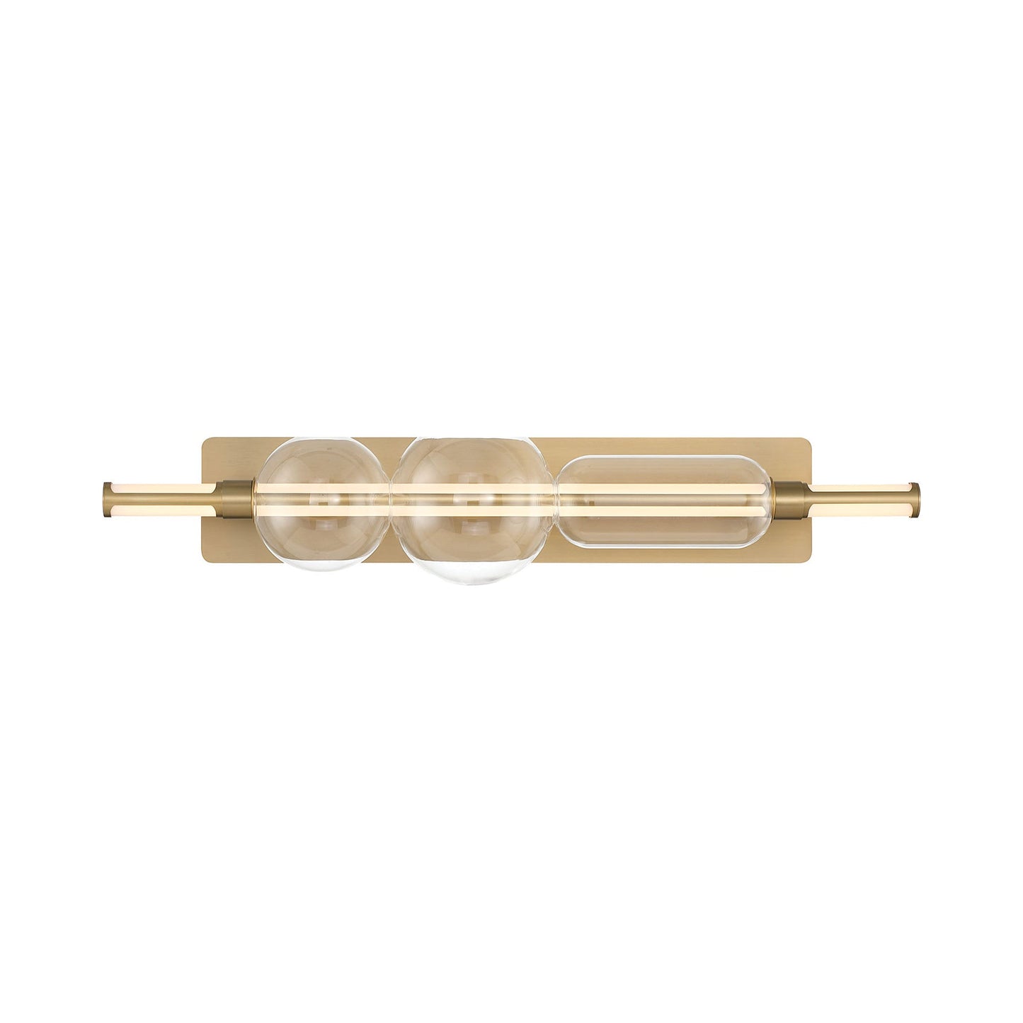 Lucent LED Bath Vanity Light in Gold (34-Inch).