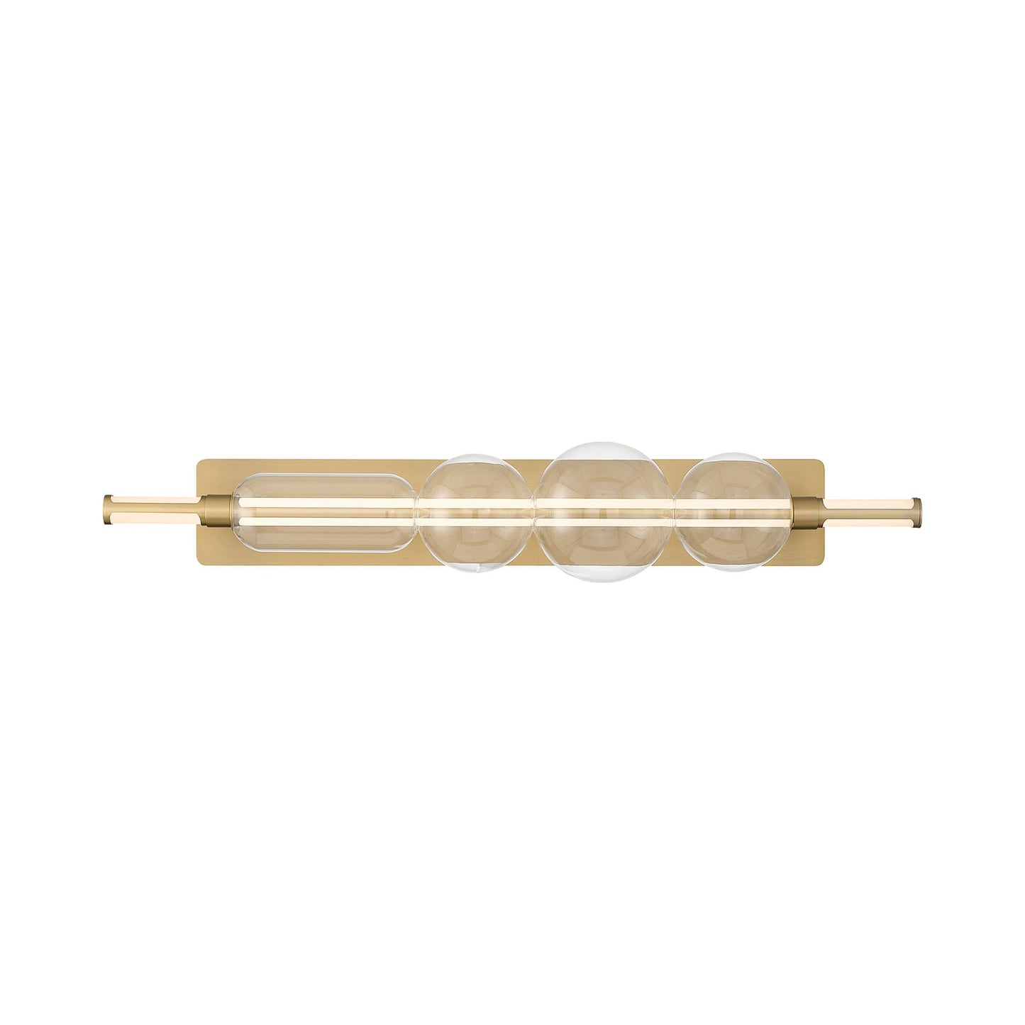Lucent LED Bath Vanity Light in Gold (40-Inch).