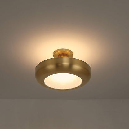 Macey LED Flush Mount Ceiling Light in Detail.