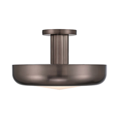 Macey LED Flush Mount Ceiling Light in Detail.