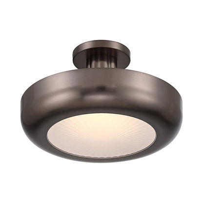 Macey LED Flush Mount Ceiling Light in Detail.