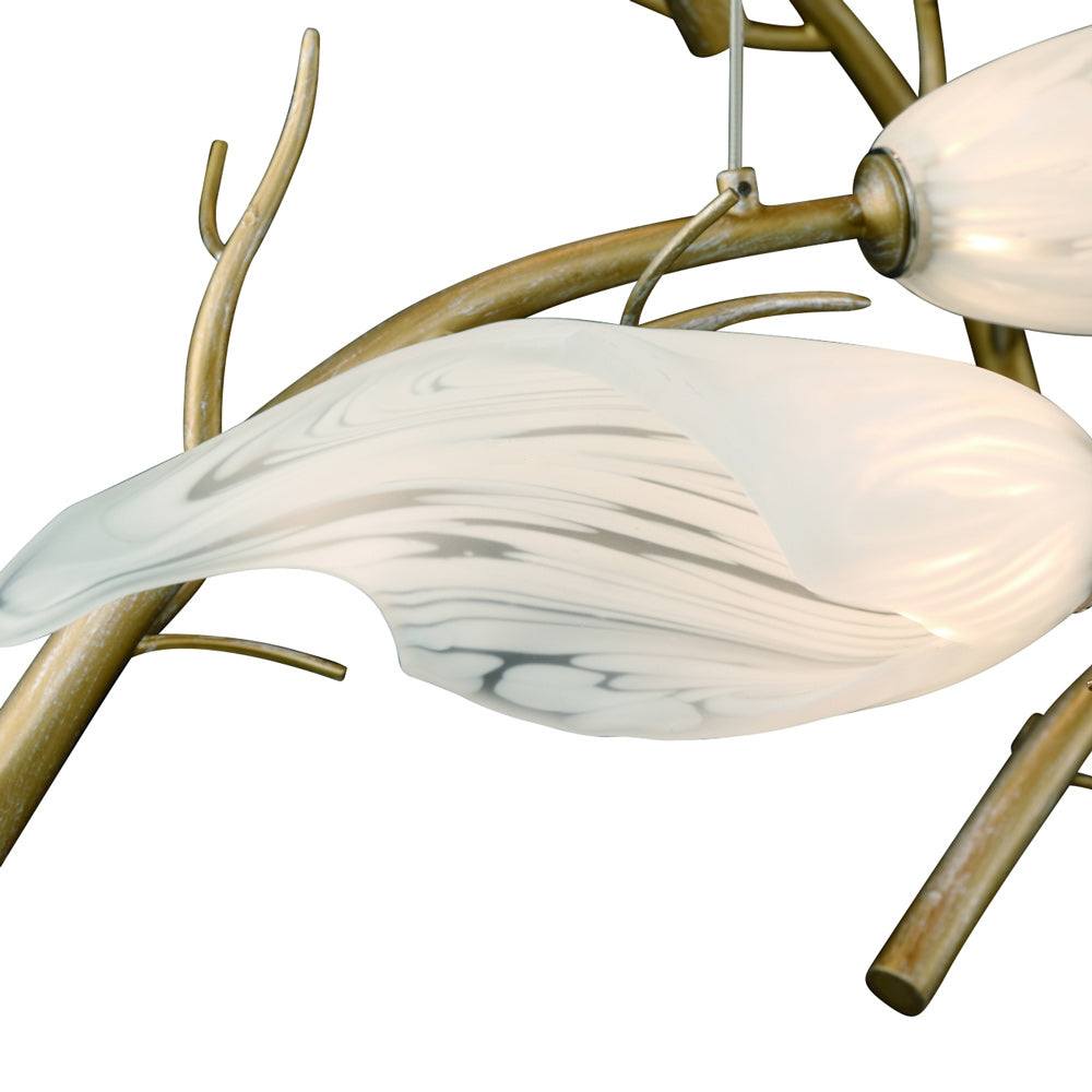 Matera LED Chandelier in Detail.