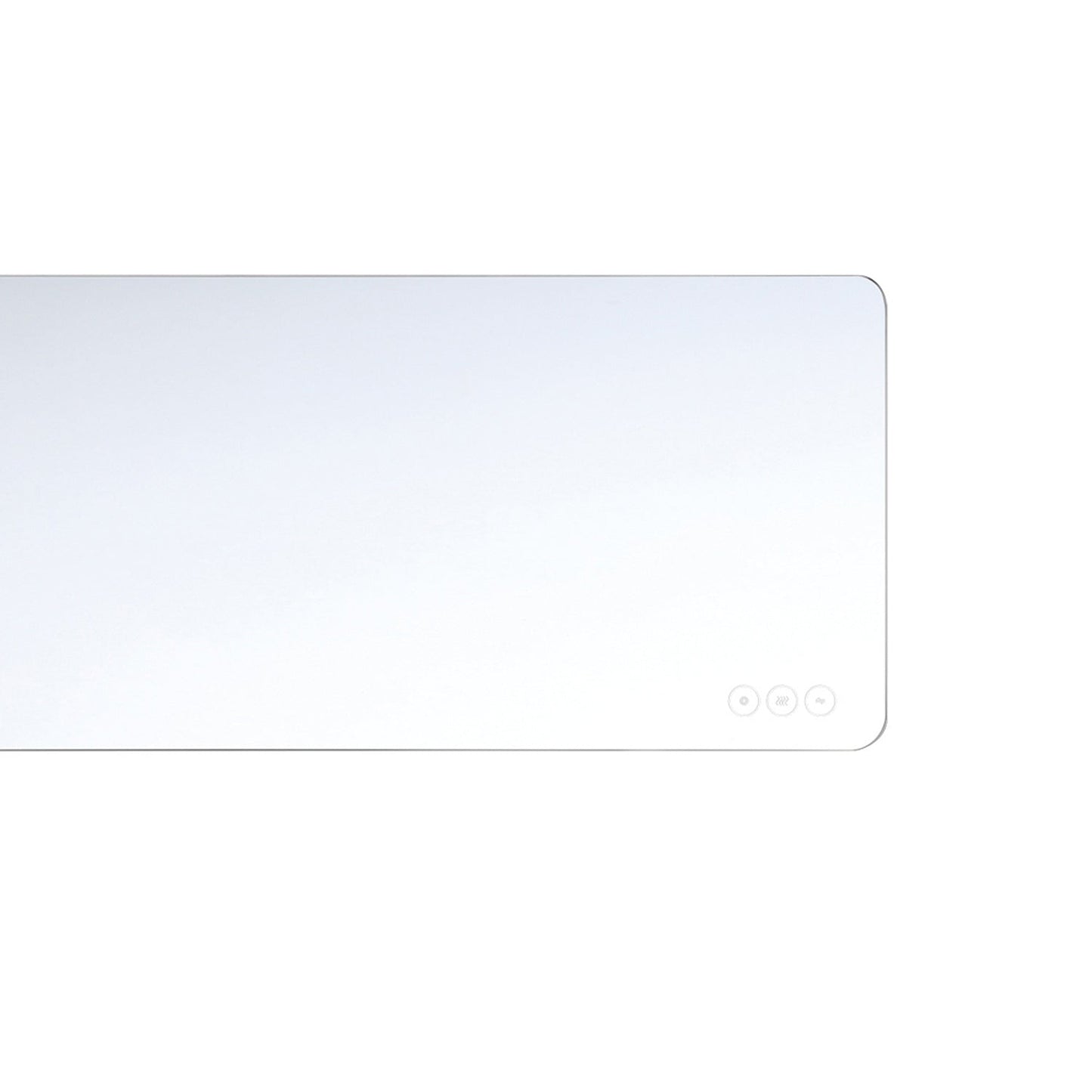 Miir Rectangle LED Wall Mirror in Detail.