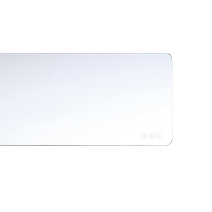 Miir Rectangle LED Wall Mirror in Detail.