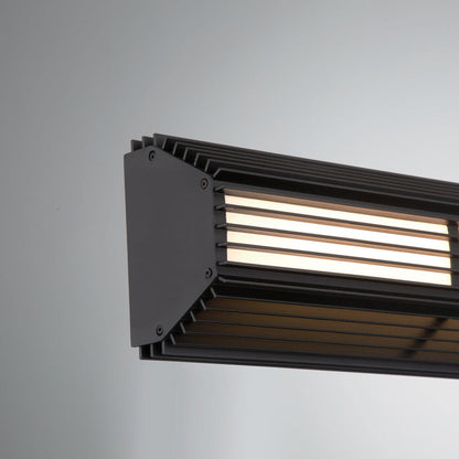 Morton Outdoor LED Wall Light in Detail.