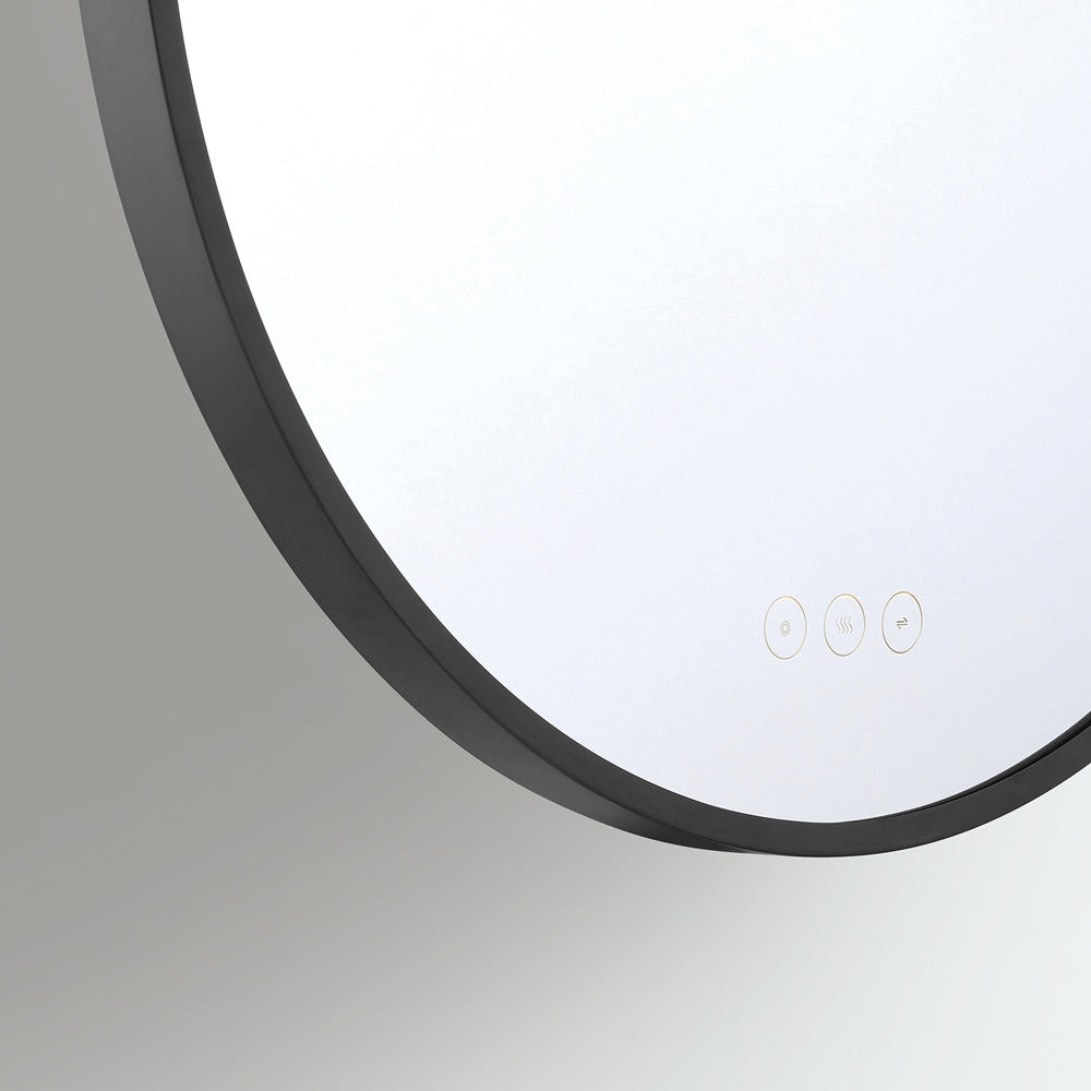 Mrissa LED Wall Mirror in Detail.