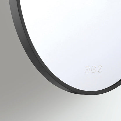 Mrissa LED Wall Mirror in Detail.