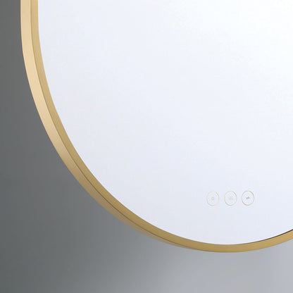 Mrissa LED Wall Mirror in Detail.