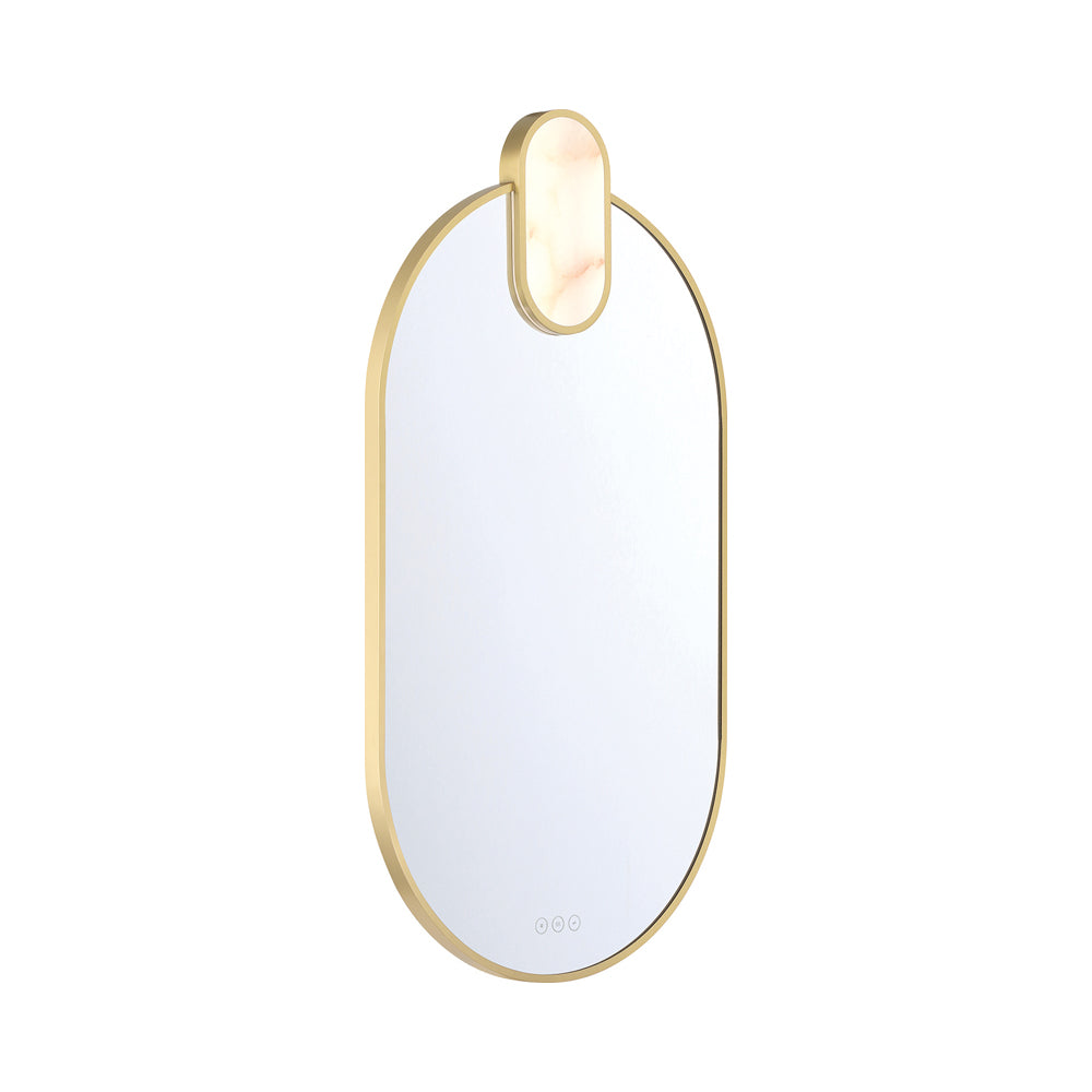 Mrissa LED Wall Mirror in Detail.