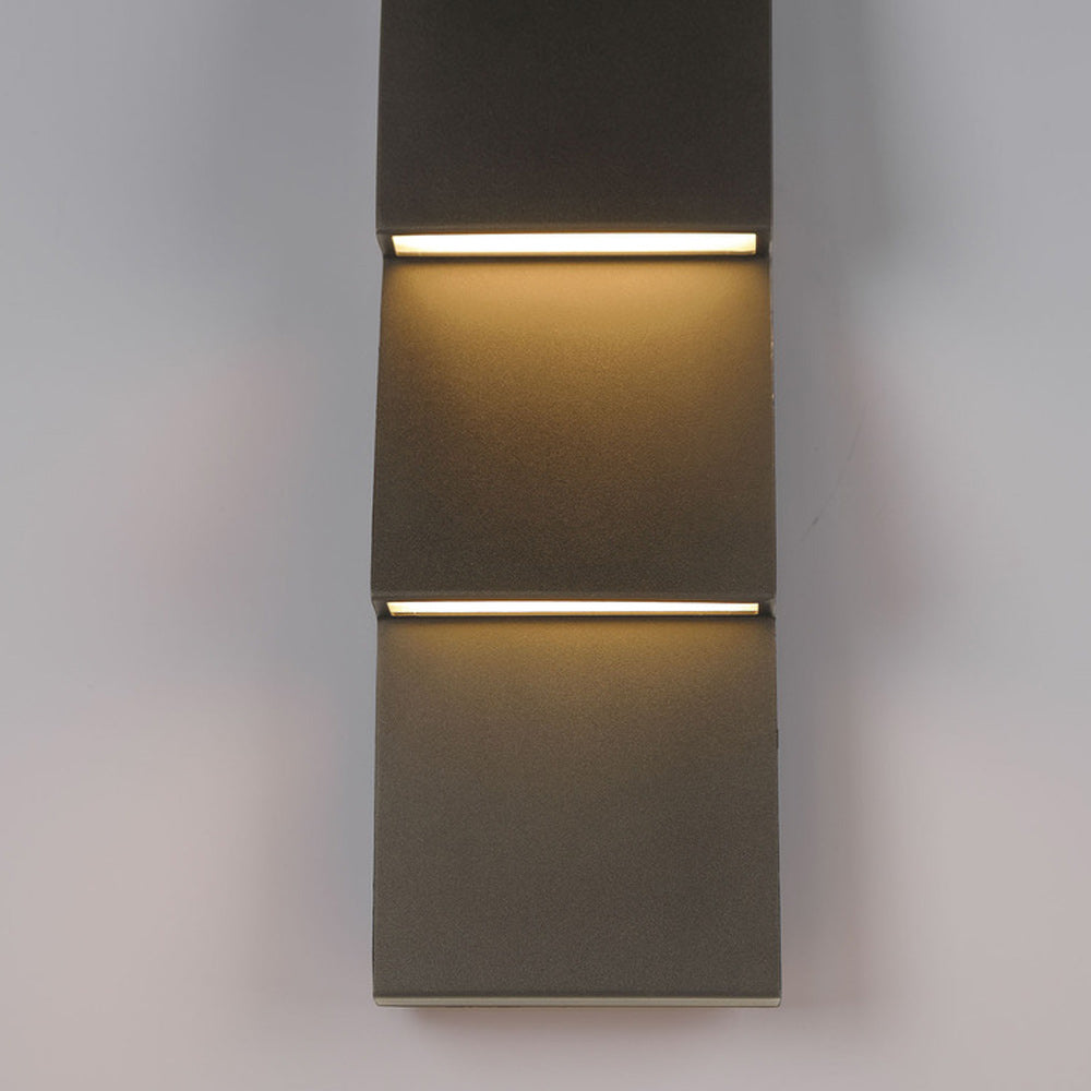 Nanton Outdoor LED Wall Light in Detail.