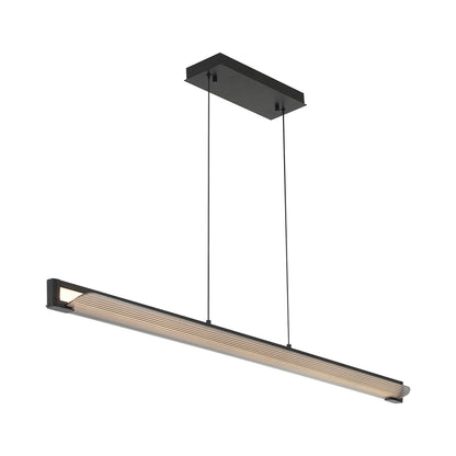 Neoness Geometric Linear LED Chandelier in Detail.