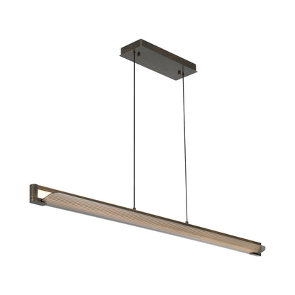 Neoness Geometric Linear LED Chandelier in Detail.