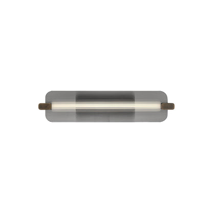 Neoness LED Bath Vanity Light in Smoked Glass (24.5-Inch).