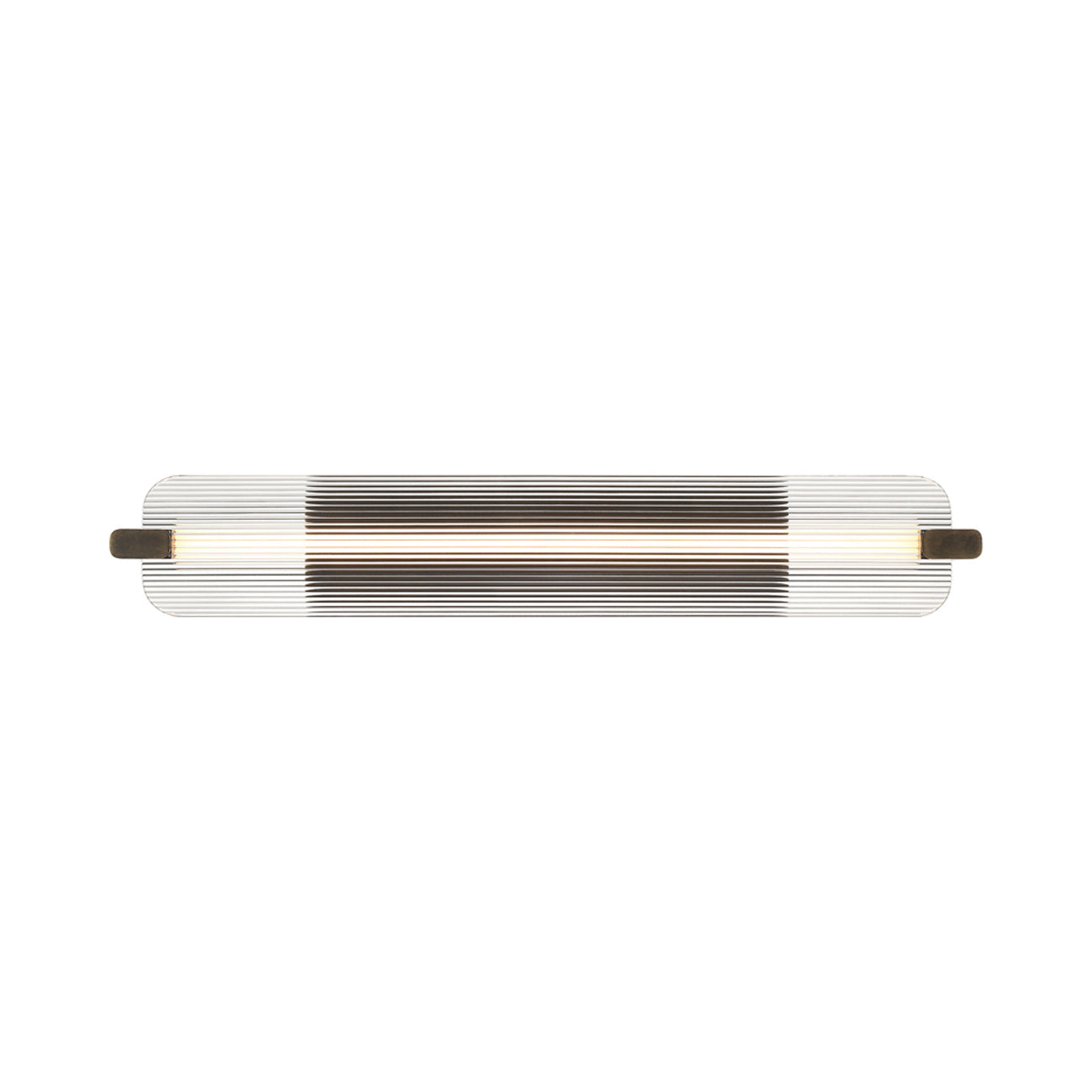 Neoness LED Bath Vanity Light in Clear Glass (34.25-Inch).