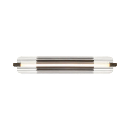 Neoness LED Bath Vanity Light in Clear Glass (34.25-Inch).