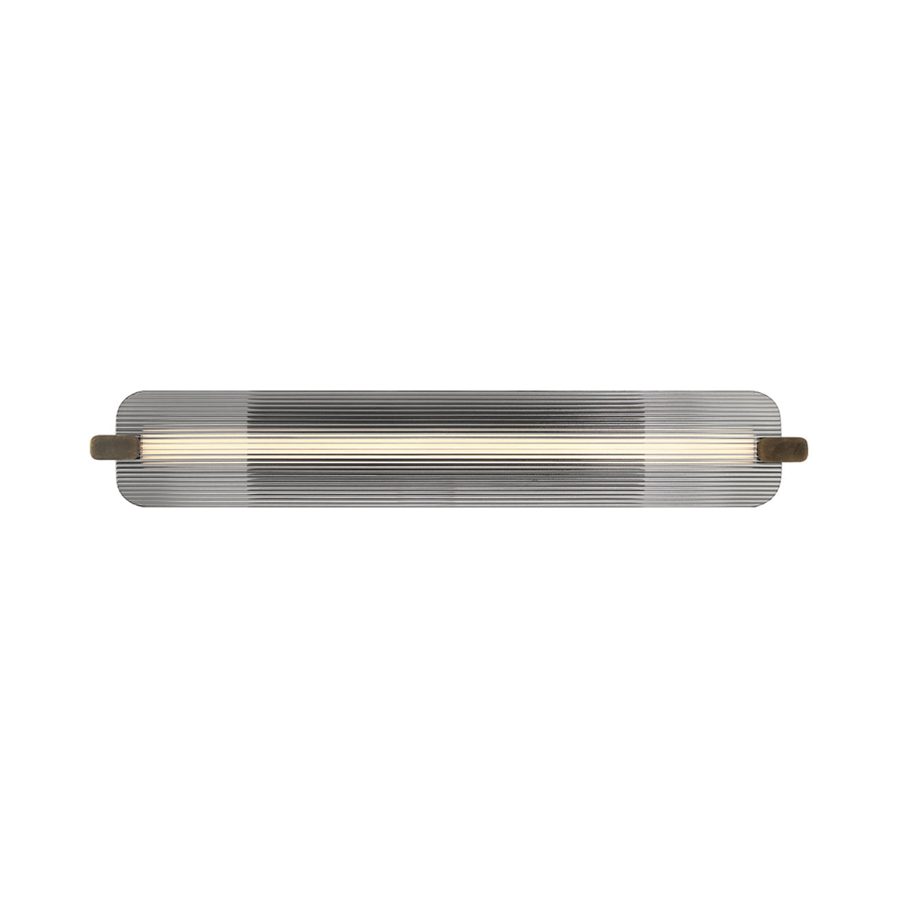 Neoness LED Bath Vanity Light in Smoked Glass (34.25-Inch).