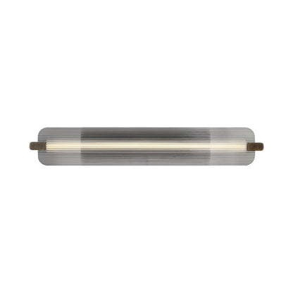 Neoness LED Bath Vanity Light in Smoked Glass (34.25-Inch).