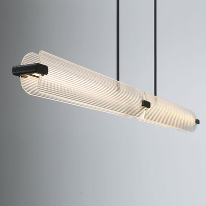 Neoness Linear LED Chandelier in Detail.