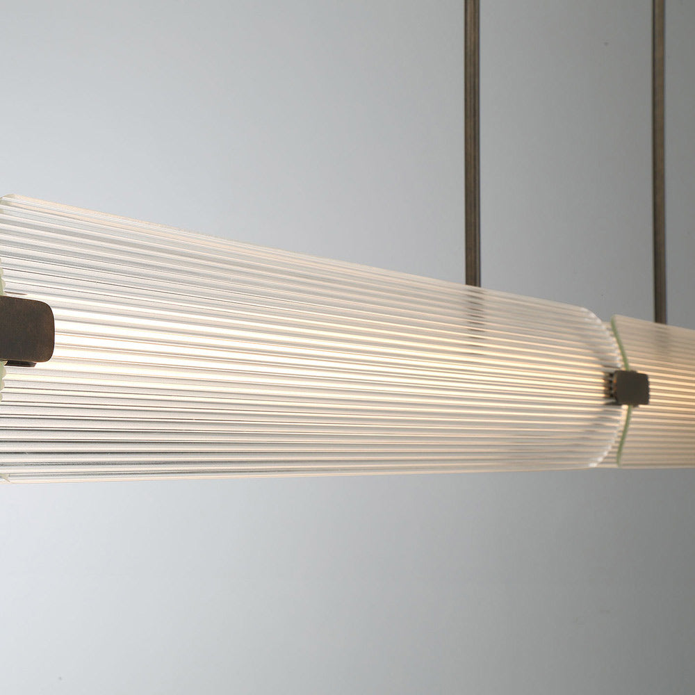 Neoness Linear LED Chandelier in Detail.