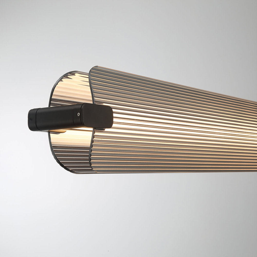 Neoness Linear LED Chandelier in Detail.