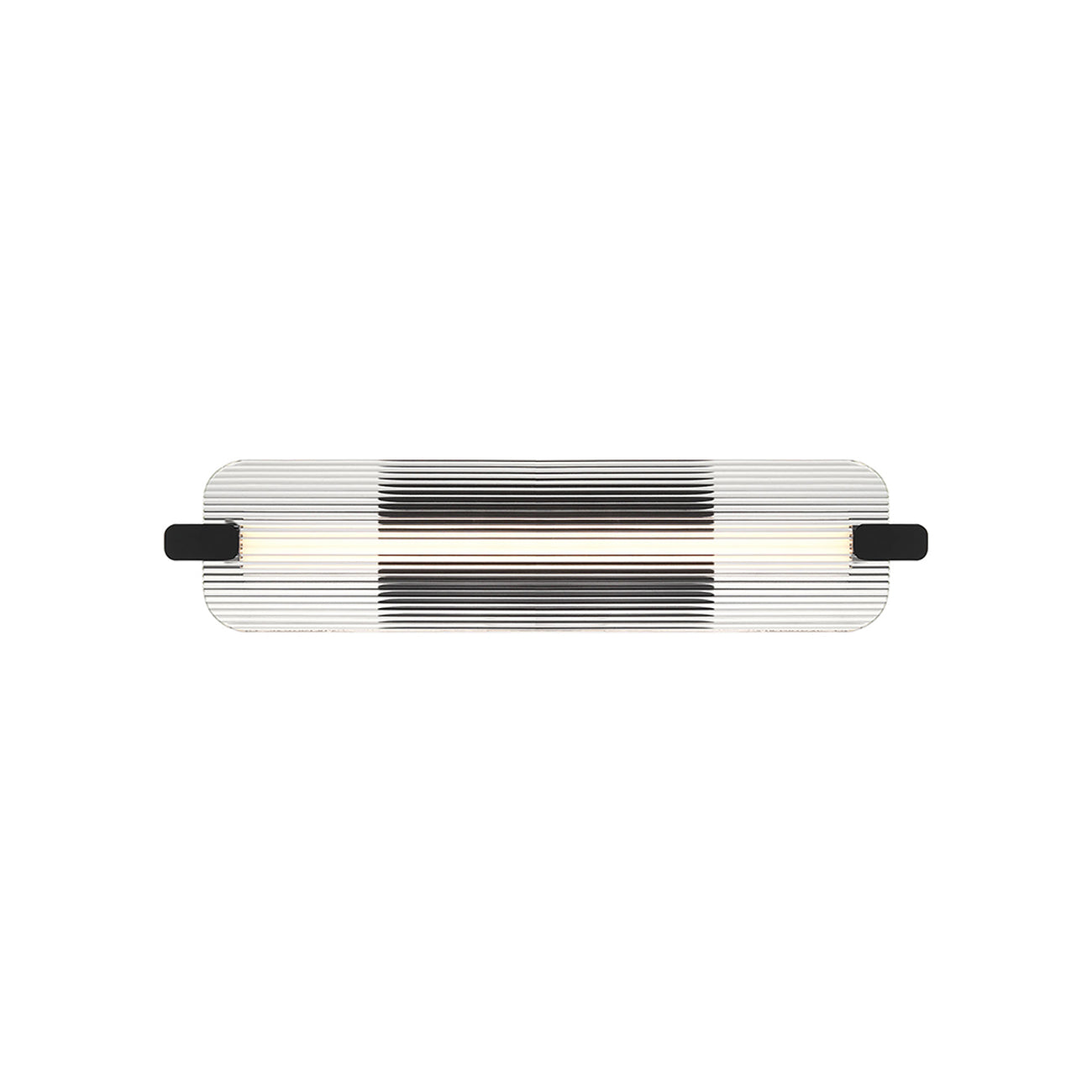 Neoness Outdoor LED Wall Light in Clear Glass (24.5-Inch).