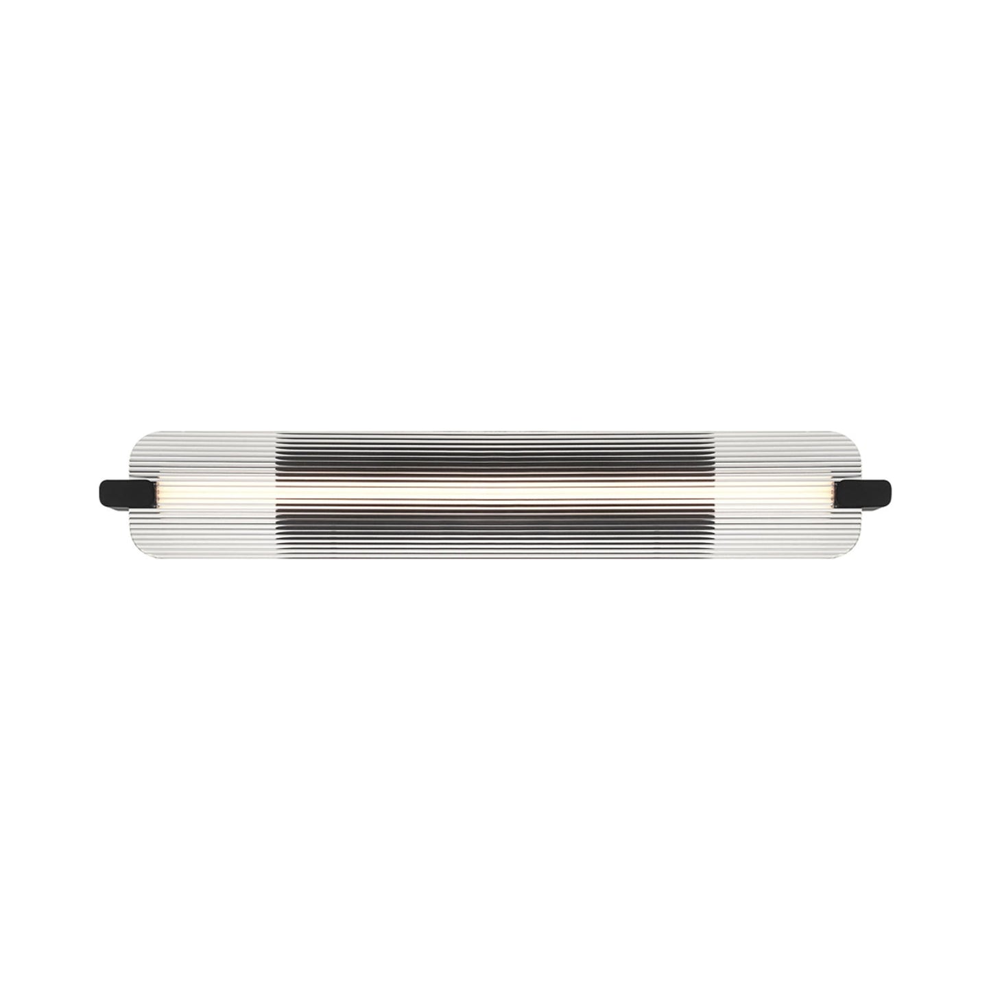 Neoness Outdoor LED Wall Light in Clear Glass (34.25-Inch).