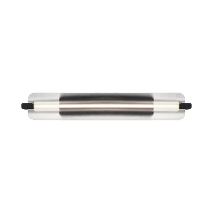 Neoness Outdoor LED Wall Light in Clear Glass (34.25-Inch).