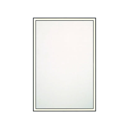 Nixon LED Mirror in Black (36-Inch/Rectangular).