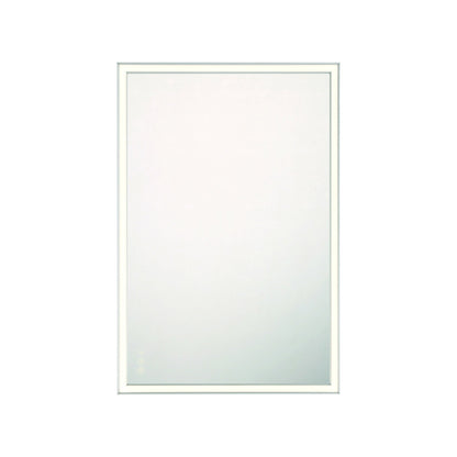 Nixon LED Mirror in Silver (36-Inch/Rectangular).