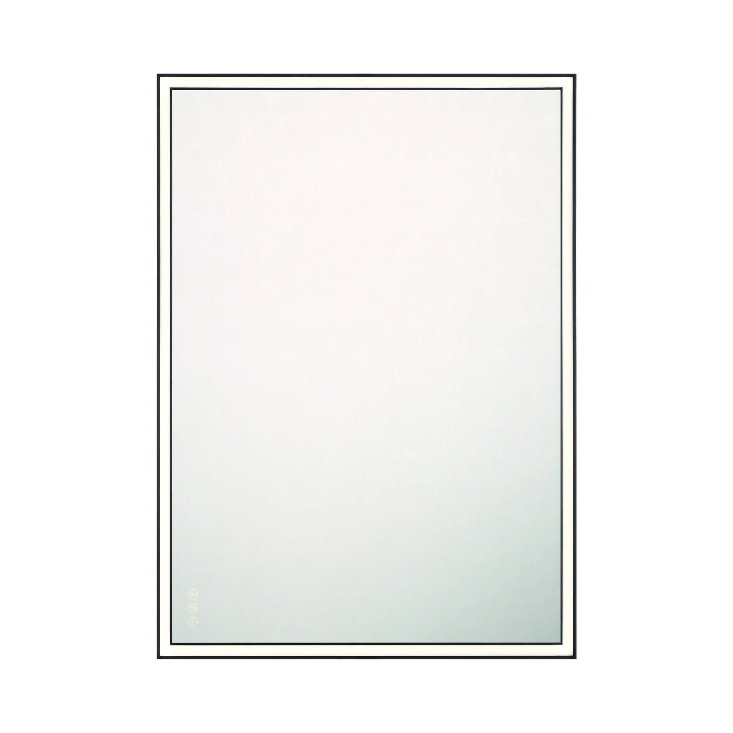 Nixon LED Mirror in Black (42-Inch/Rectangular).