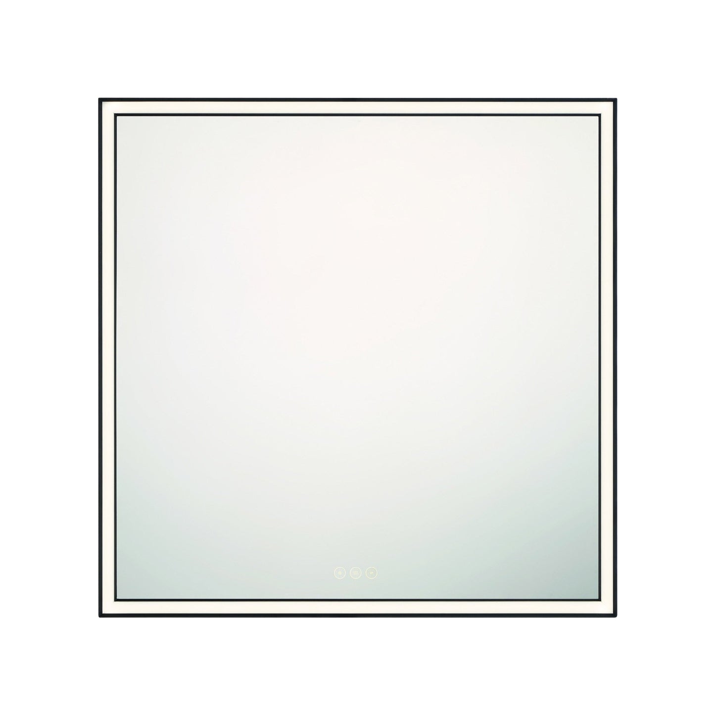 Nixon LED Mirror in Black (32-Inch/Square).