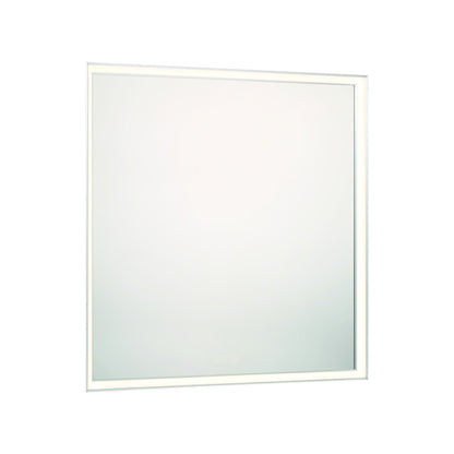 Nixon LED Mirror in Silver (32-Inch/Square).