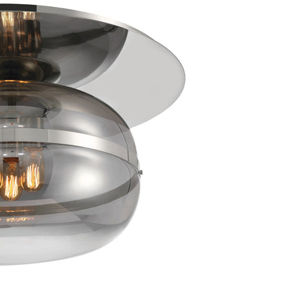 Nottingham Flush Mount Ceiling Light in Detail.