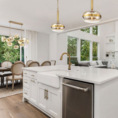 Nottingham Pendant Light in kitchen.