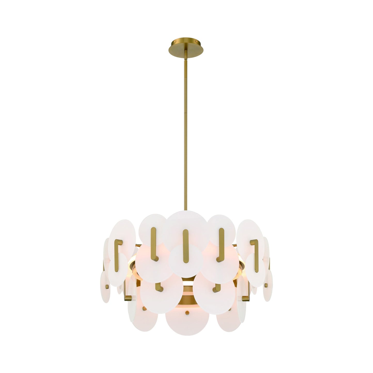 Nuvola LED Chandelier in Detail.