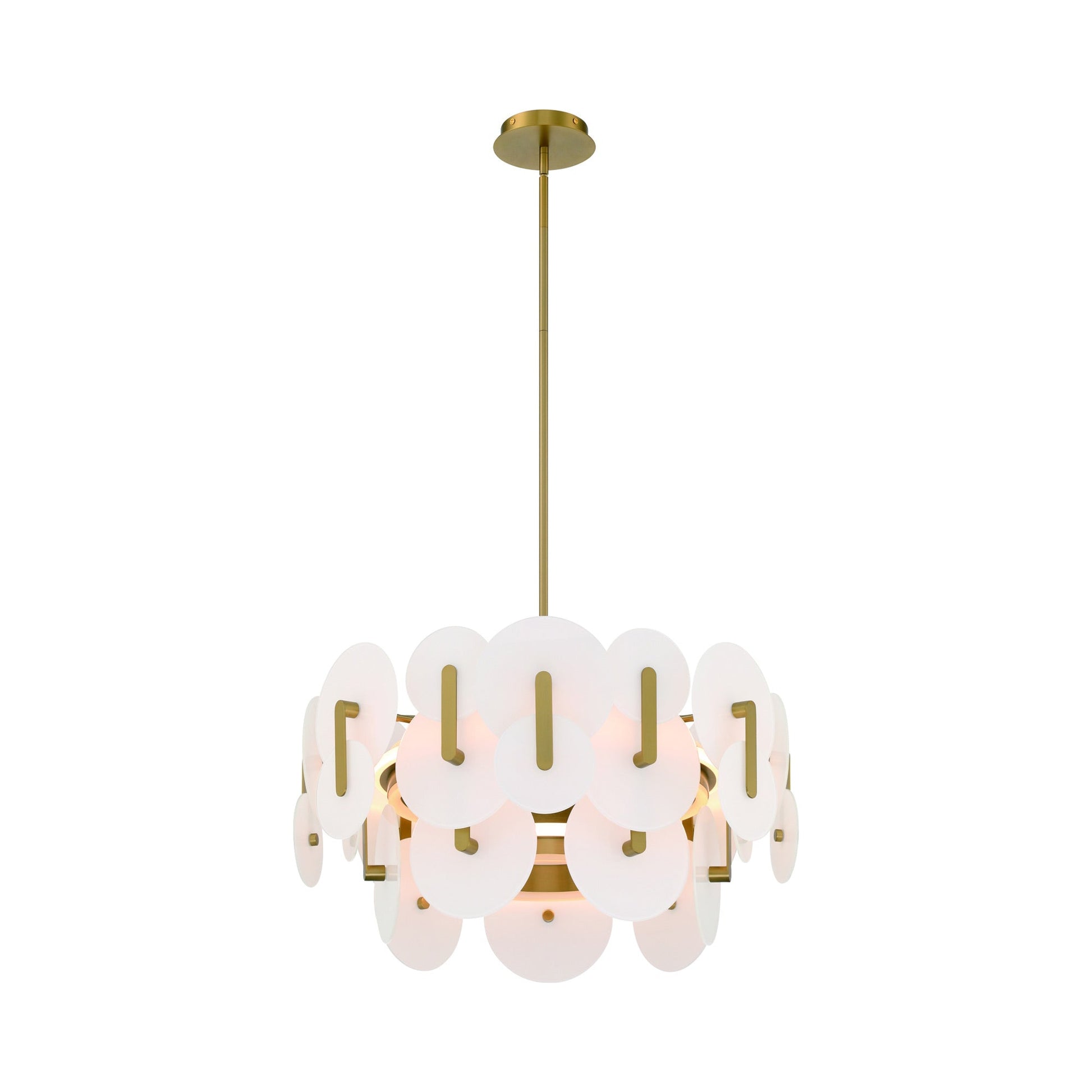 Nuvola LED Chandelier in Detail.