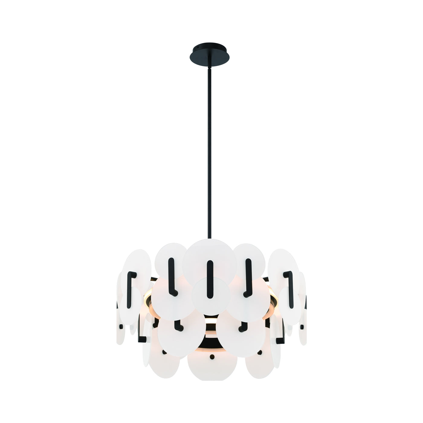 Nuvola LED Chandelier in Detail.