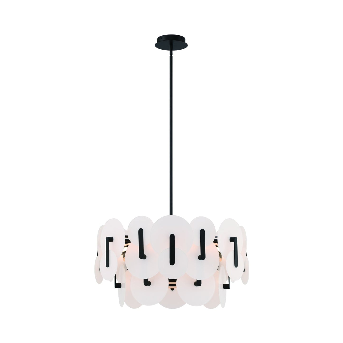 Nuvola LED Chandelier in Detail.