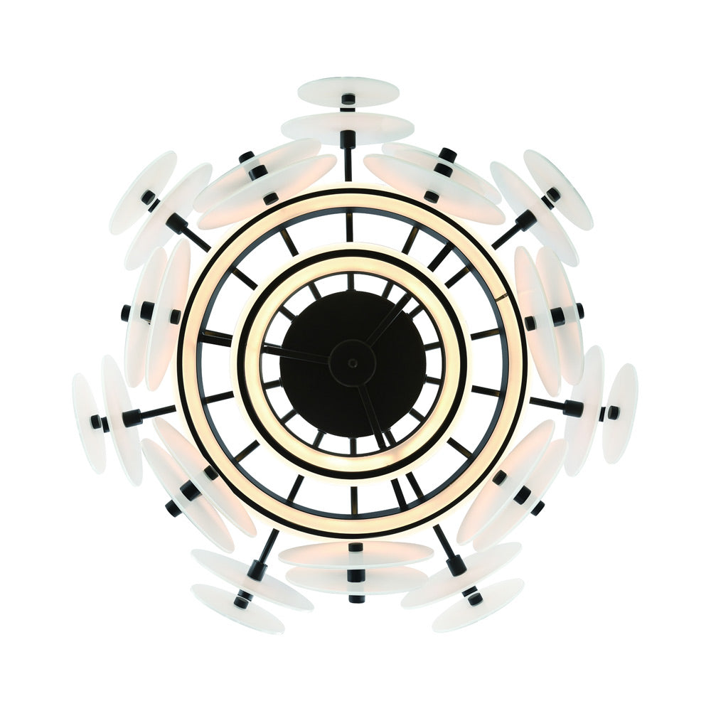 Nuvola LED Chandelier in Detail.