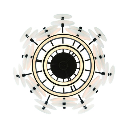 Nuvola LED Chandelier in Detail.