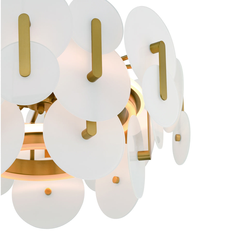 Nuvola LED Chandelier in Detail.