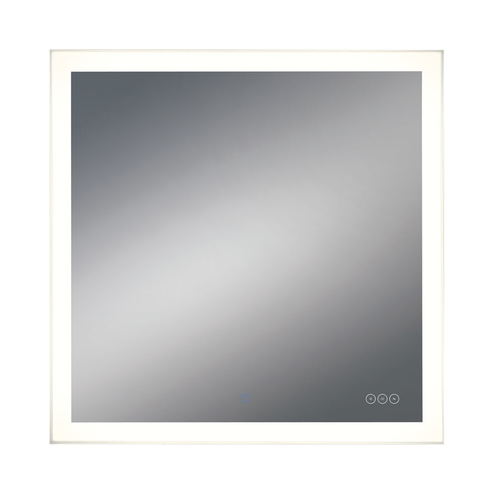 Odessa Square LED Wall Mirror.