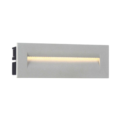 Odia Outdoor LED Wall Light in Marine Grey.