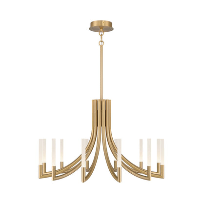 Olette LED Chandelier in Gold (12-Light).