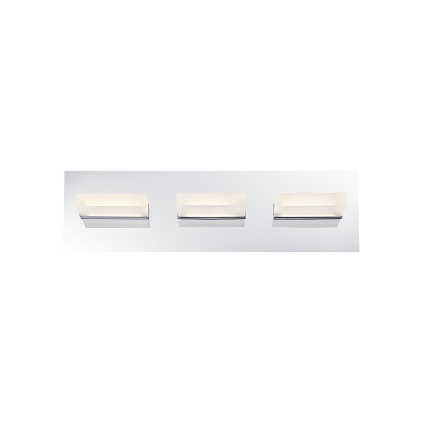 Olson LED Bath Vanity Light in Chrome (3-Light).