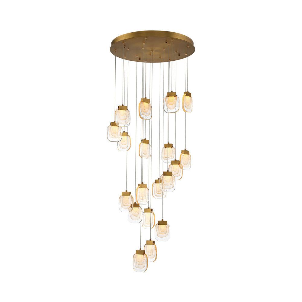 Paget LED Chandelier in Detail.