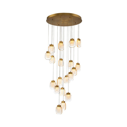 Paget LED Chandelier in Detail.