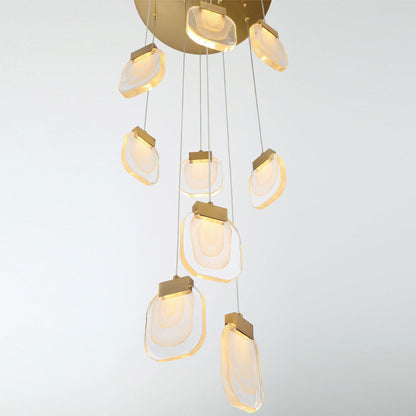 Paget LED Chandelier in Detail.