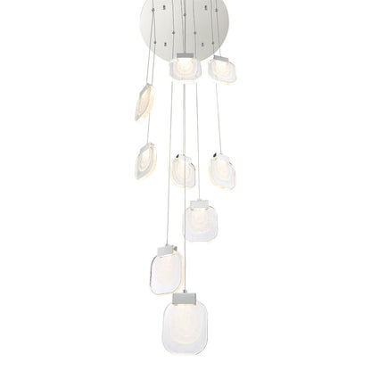Paget LED Chandelier in Detail.